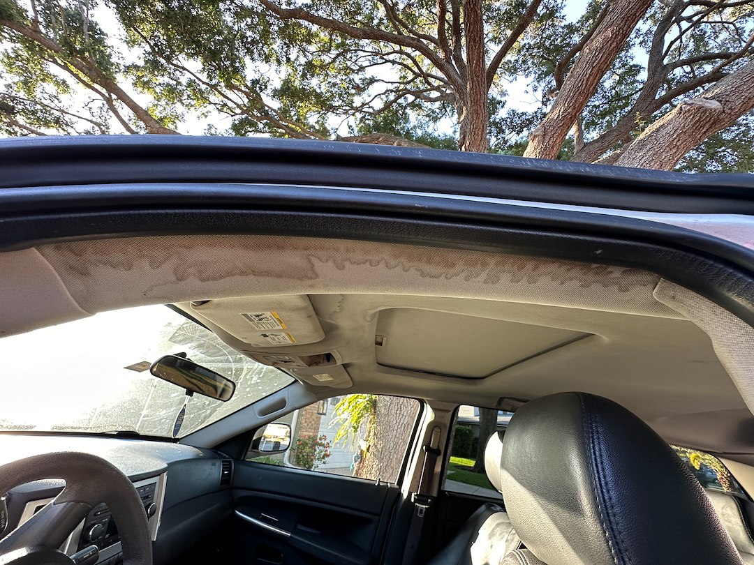If Your Headliner Has Stains… This One’s for You. — Interior Detailing in Orlando